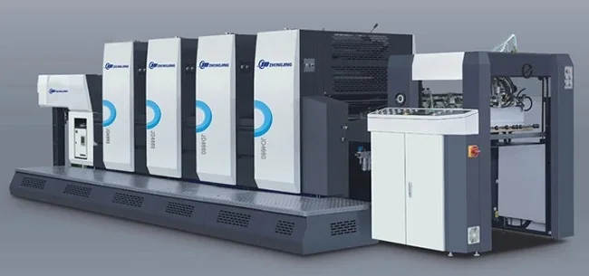 china supplier 4-color offset printing machine web offset press multi color offset printer machine
