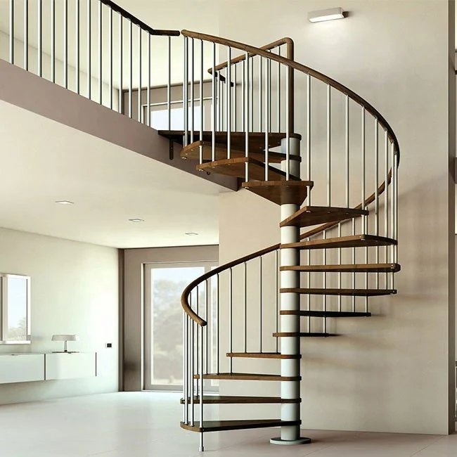 Design Customized High Quality Modern Steel Staircase