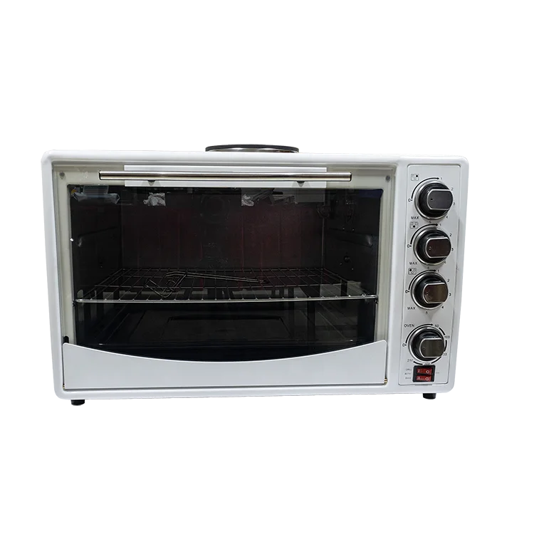 Safety appliance black home oven 22L 1500W three control switch electric oven for home use