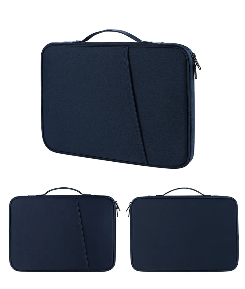 Laptop Sleeve For iPad 10th Air 1 2 3 4 5 Pro 10.2 10.9 11 12.9 Cover Laptop Storage Bag For Macbook 13 Inch With Pocket