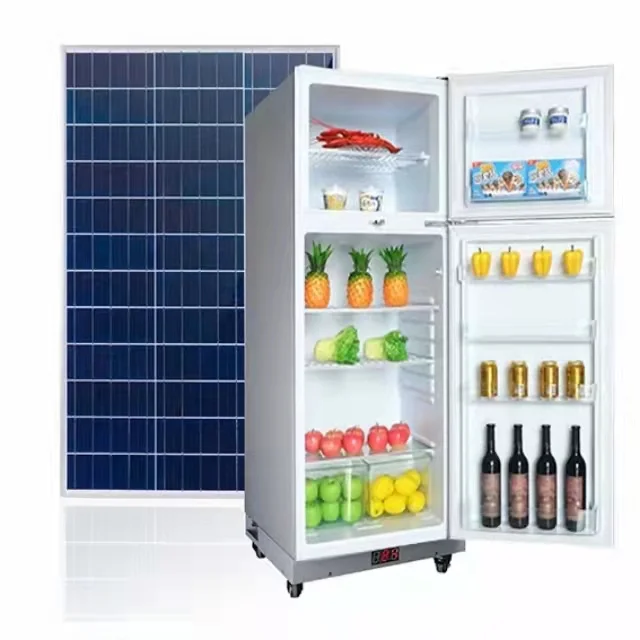 DC Solar Refrigerator with Energy Storage Features