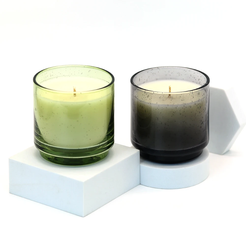 Ins New Soy Wax Custom Votive Candle With Glass Jar Birthday Scented Candle For Home Decor Christmas Gift