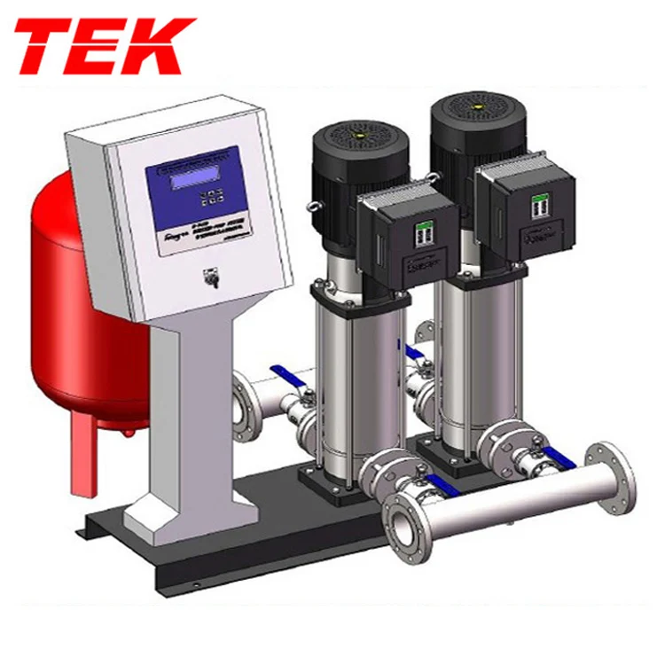 IQ-2CDLF20 IQ-2CDL20 IQ-2DRLF20 IQ-2DRL20 Stainless Steel Vertical Multistage Inverter Booster Pump Water Supply System OEM