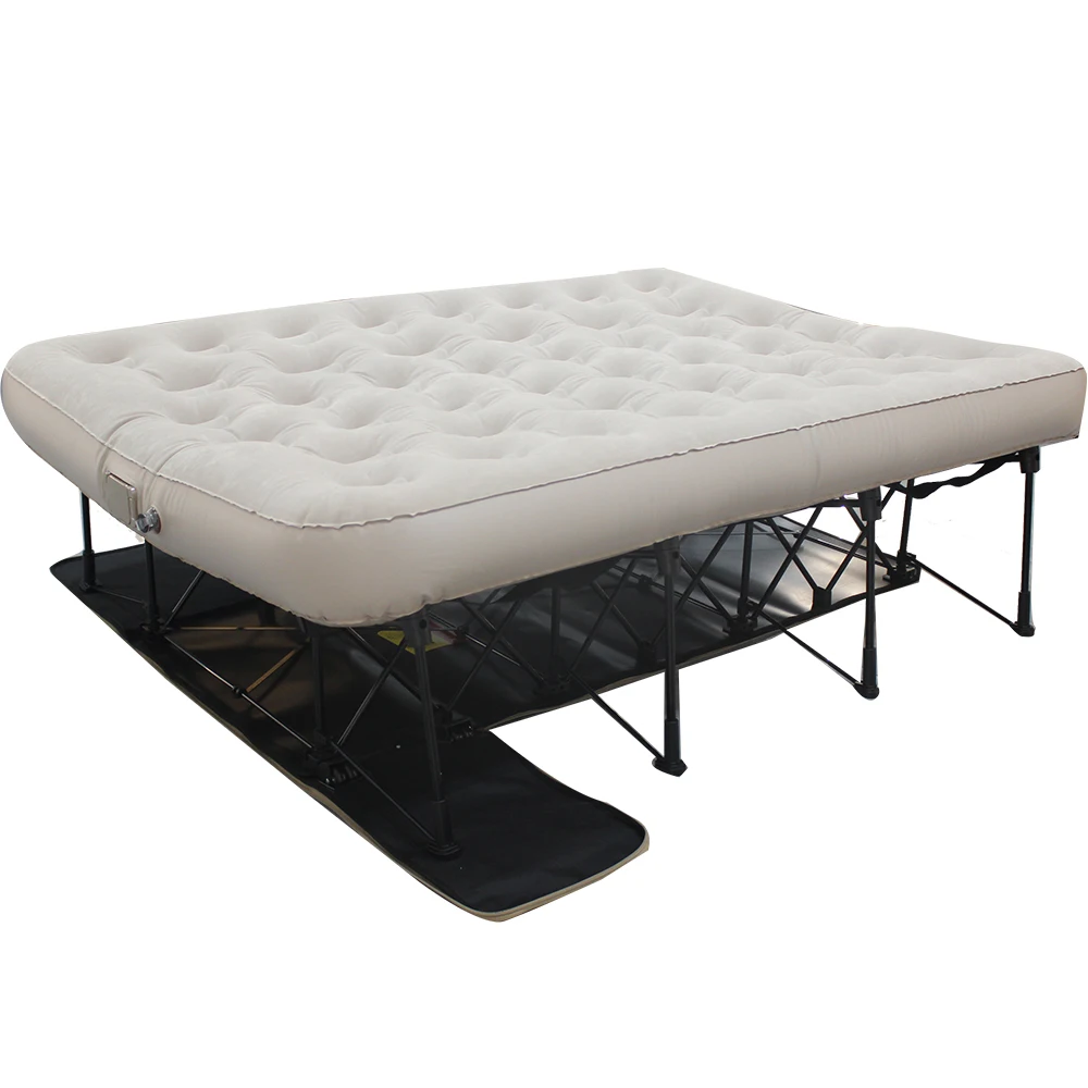 Intex 64762 built-in foot-pump blow up furniture set king size air inflatable bed mattress for bedroom indoor