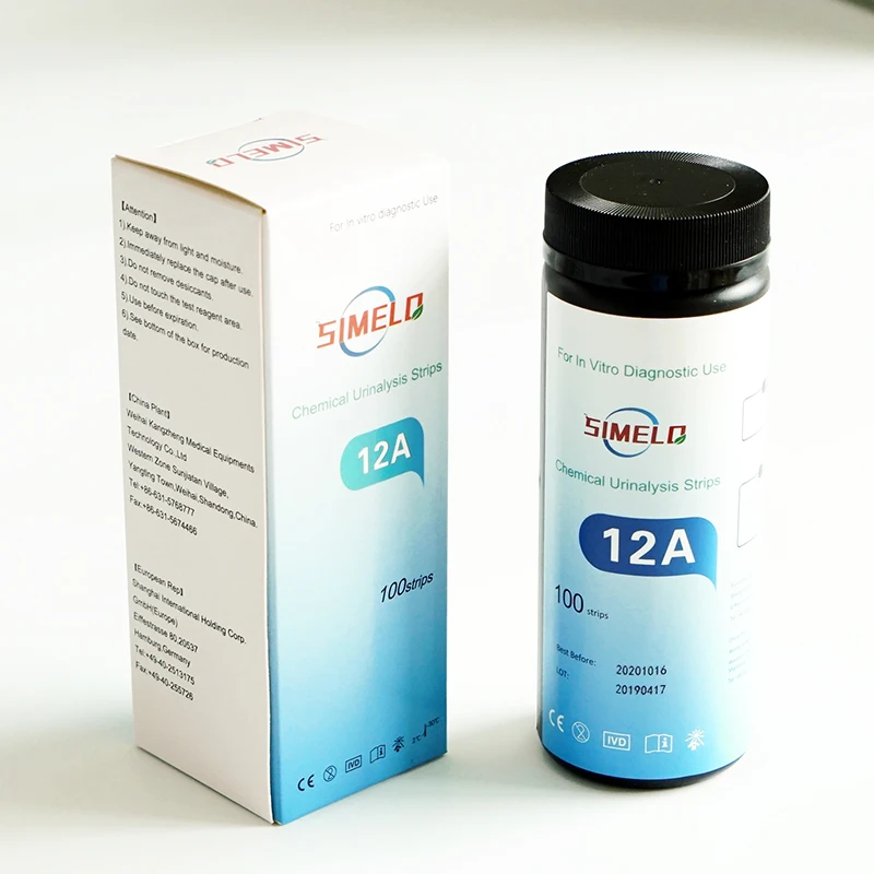 Amazon Hot Sale Urine Ketosis Test Strips Based On 12 Parameters