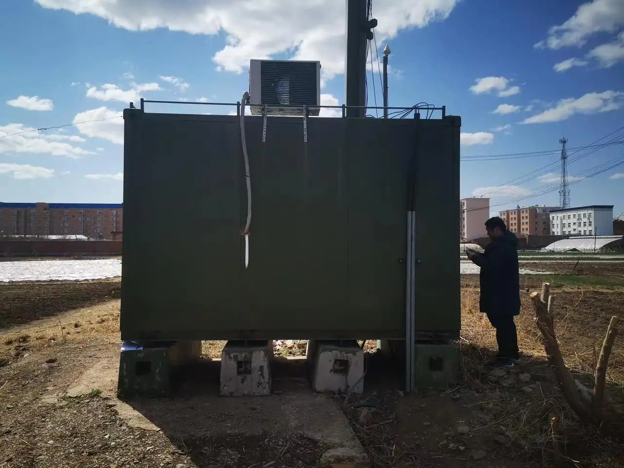 Прямая продажа с завода, телескопическая антенна, подвижная башня связи, подвижная мачта связи