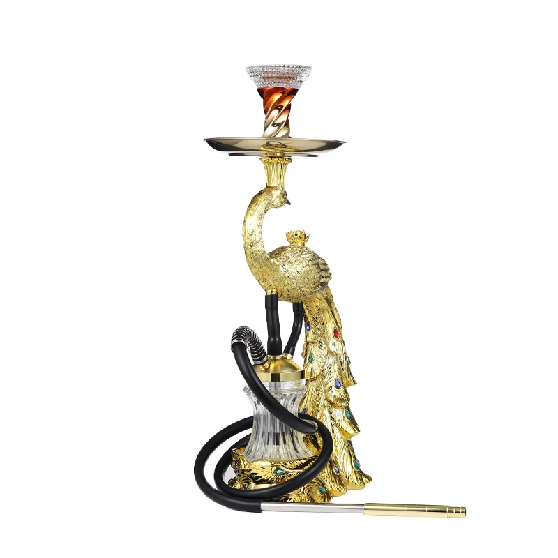 Wholesale Unique Shape Portable Hookah Hot Sale Available Customized Shisha Hookah With Led