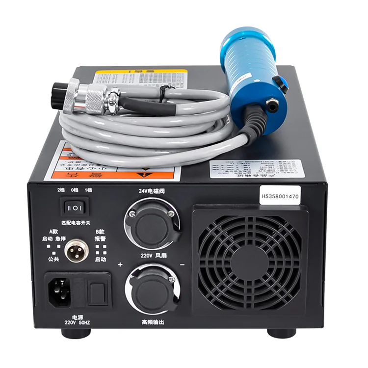Portable handheld ultrasonic plastic spot welder ultrasonic plastic fusion welding machine 30KHZ1000W for plastic welding