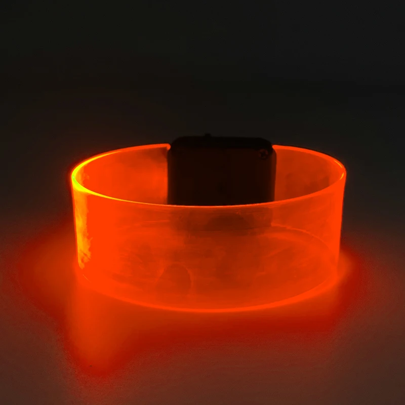 Wholesale magnetic suction LED glow bracelet bar party atmosphere cheering flash bracelet