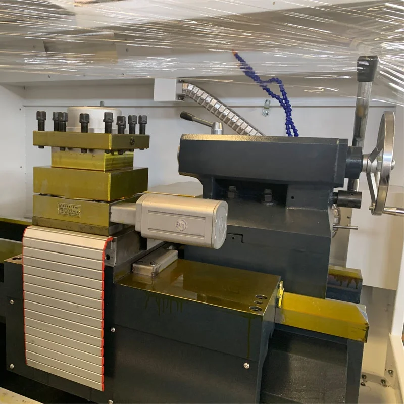 Jinan простой токарный станок, вращающийся станок с ЧПУ с несколькими осями