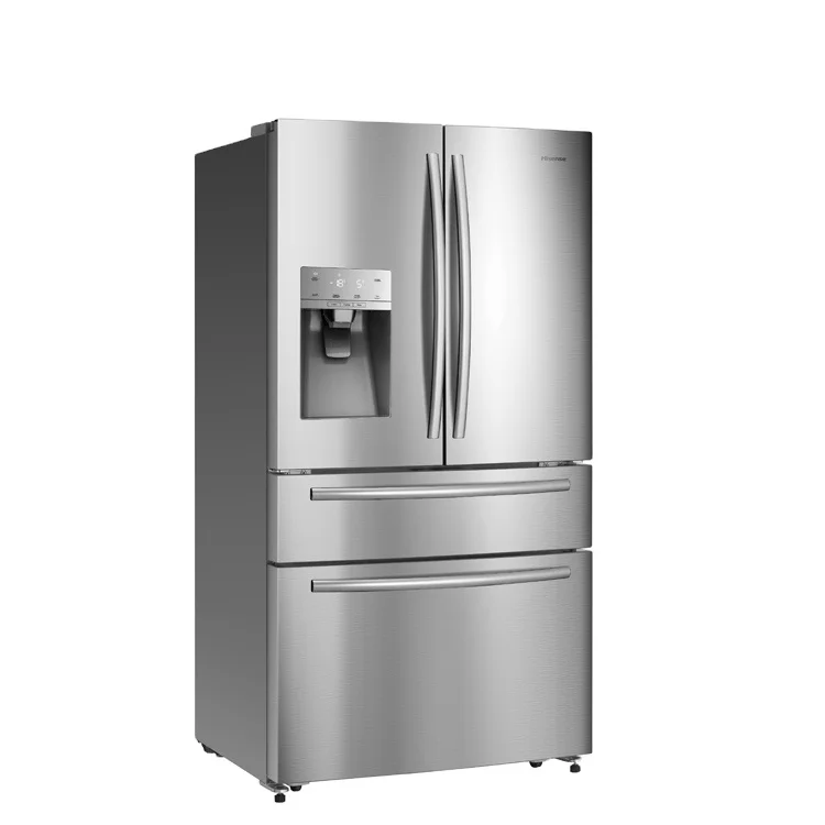 Вертикальный кухонный холодильник из нержавеющей стали Smad 516L 220 В