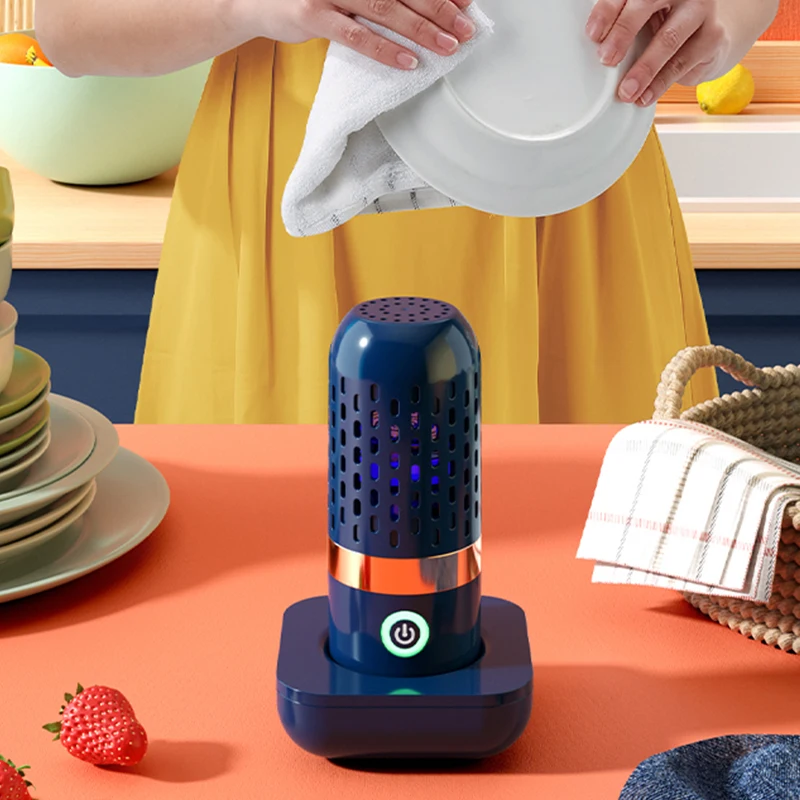 Fruit and Vegetable Washing Machine Portable Ultrasonic Washing Cleaner USB Wireless Food Purifier