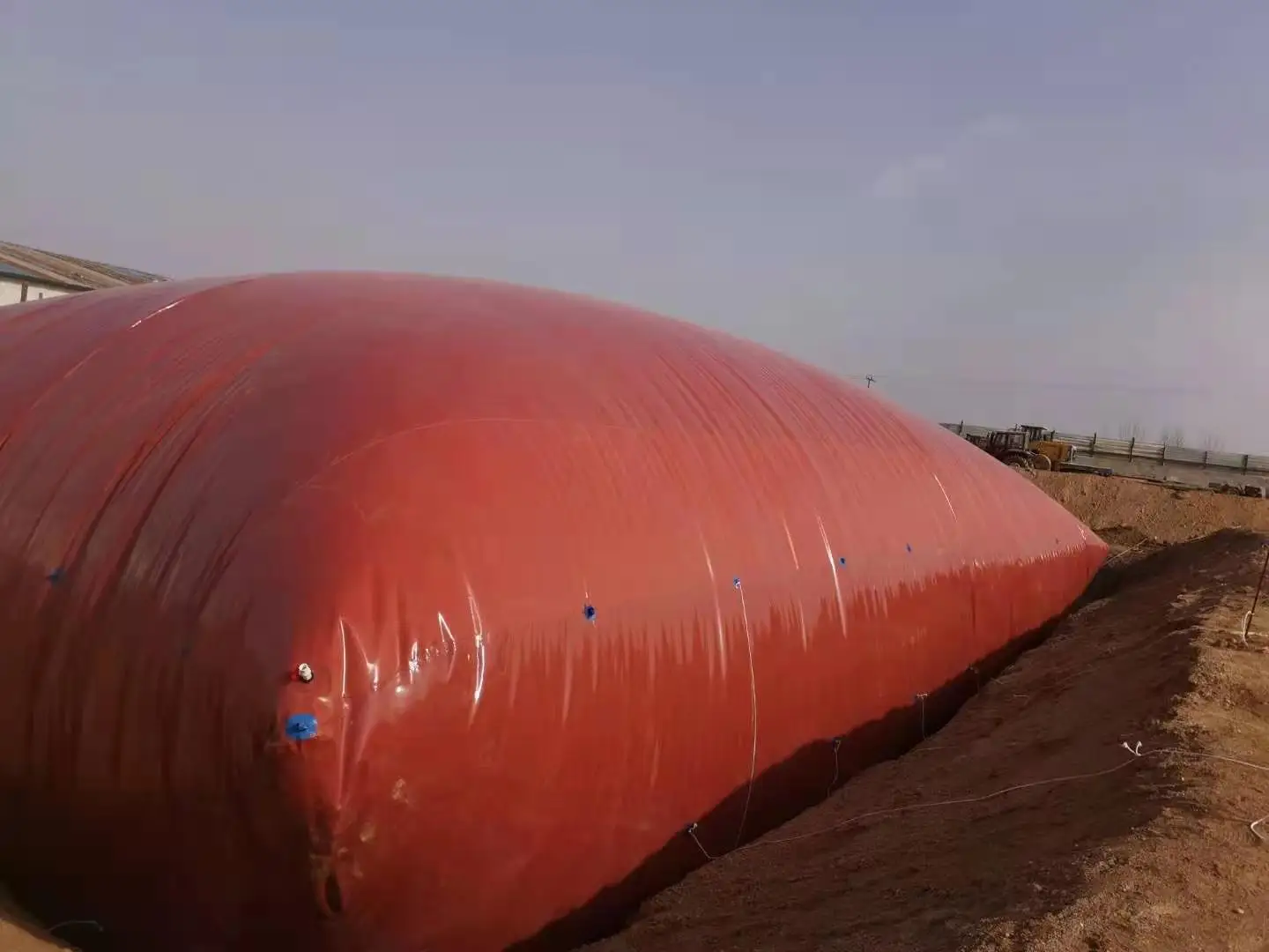 Manufacturer Wholesale Farm Use Soft Biogas Digester With PVC