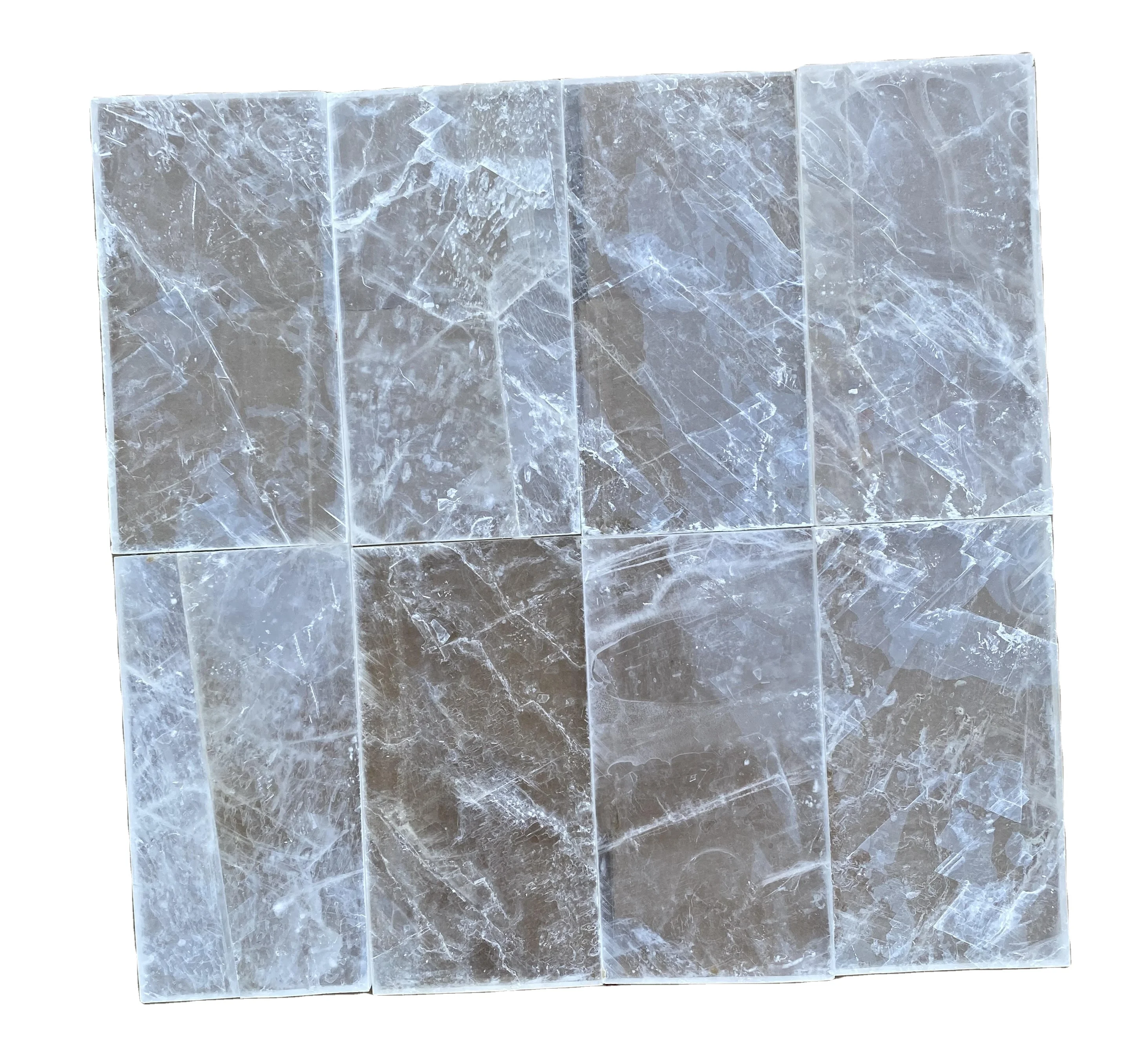clear Selenite , Selenite Tile