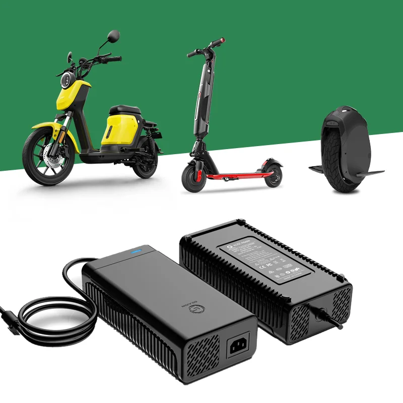 CE Rohs 67.2V 10A Lithium Li-ion fast Battery Charger For 60v 16S Electric Bike Battery