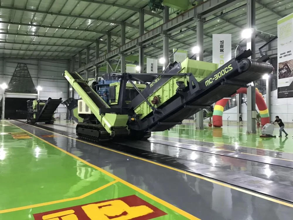  35T / 300t/h MOBILE CONE CRUSHER PLANT /STONE OF