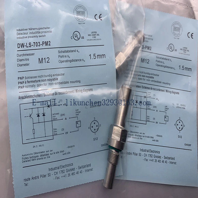 all-new Proximity switch sensor   DW-LS-703-PM2 DW-LS-703-P12G  One year warranty on stock