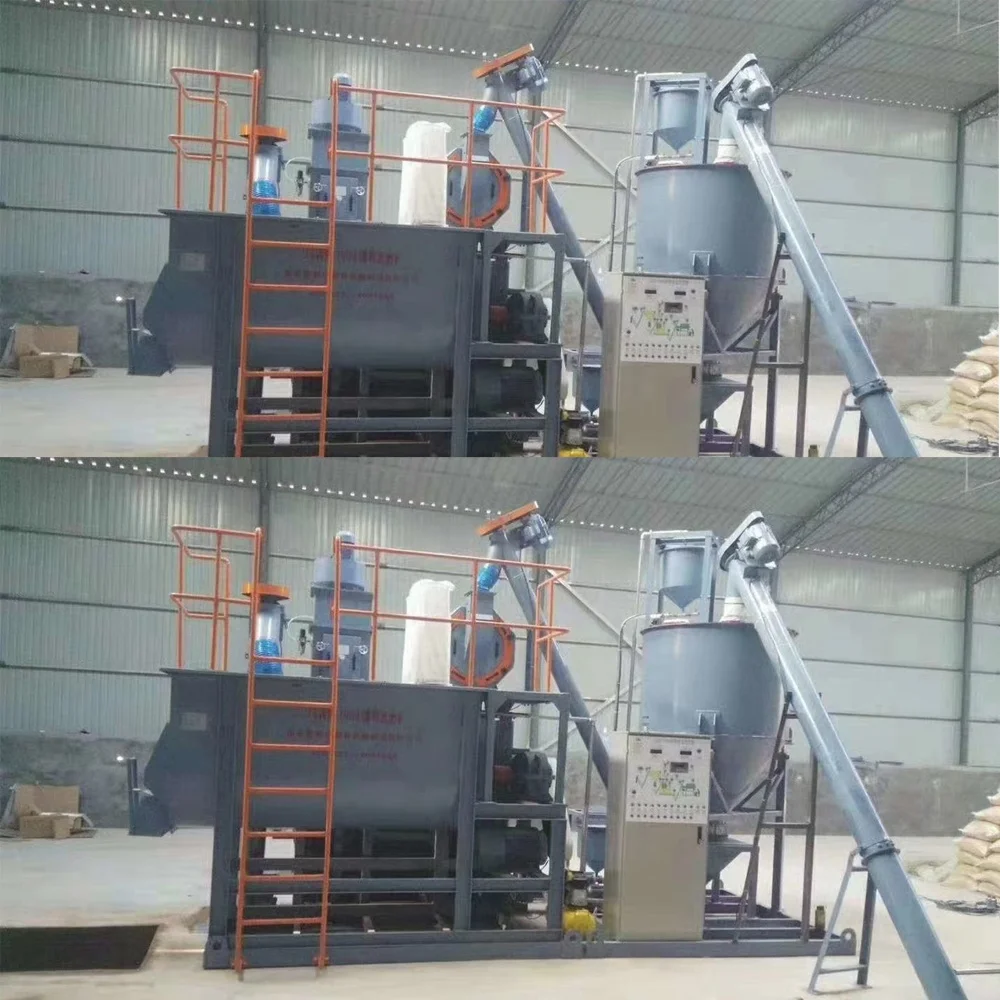 2-4 T/H Mini Automatic animal feed mill feed processing plant