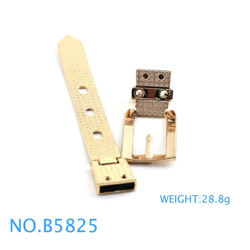 Metal Belt Shape Hardware Lock Clasp Lock For Purse