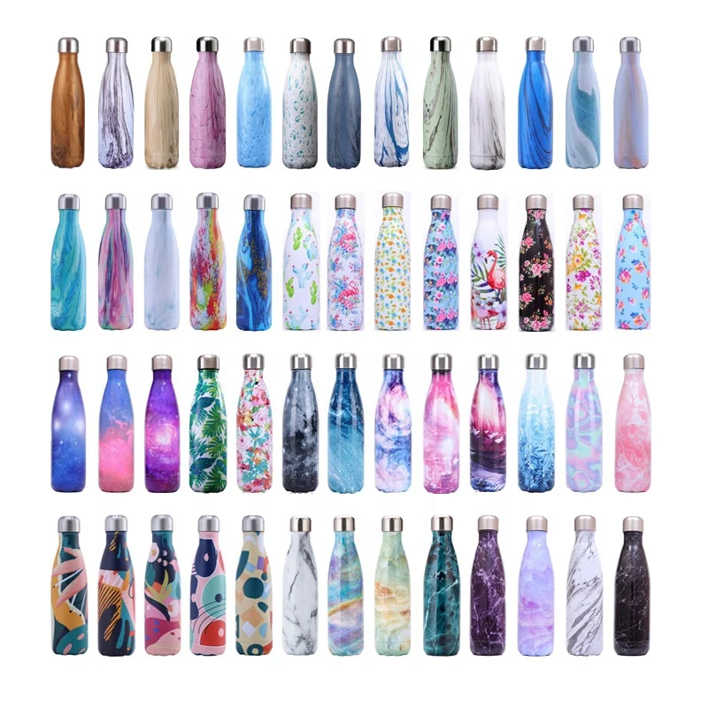 Wholesale Engravable Insulated Stainless Steel Cola Shaped Water Bottle with Custom Logo