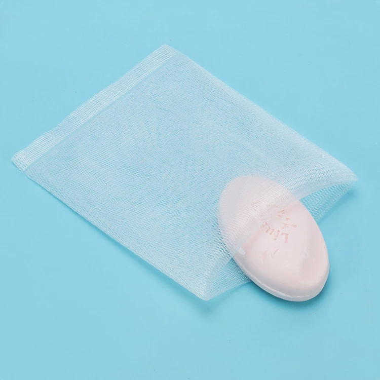 Wholesale Custom Bubble Net Small Drawstring Mesh Soap Bags Have Our Own Production And Mold R & D Team