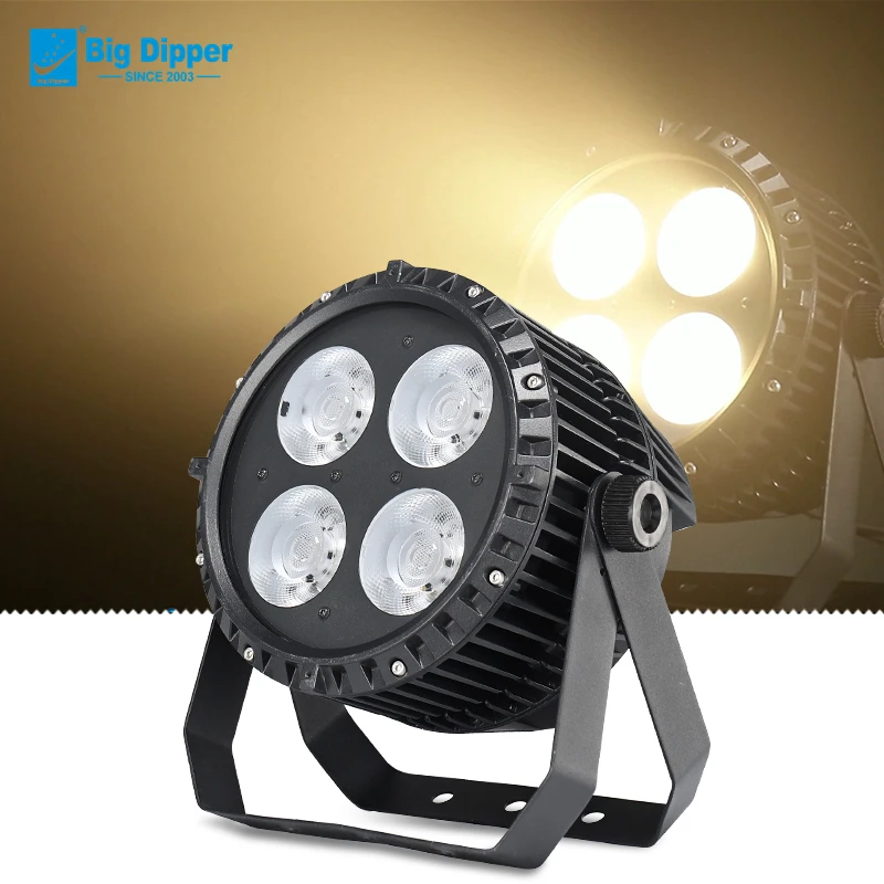 Big Dipper 4X50W COB Stage Lights Waterproof IP65 PAR Light Ra95 for Disco Party Club Bar DJ Show LCW001-H