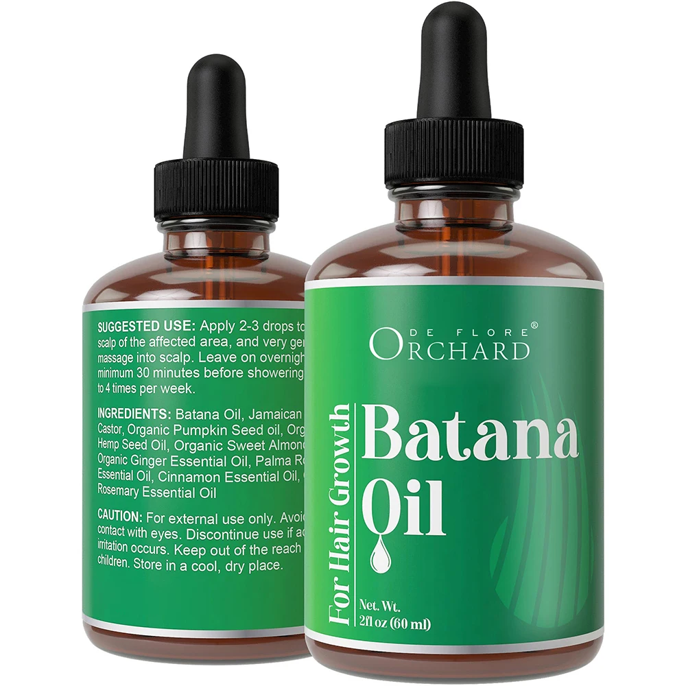 Best Seller Pure Organic Hair Oil With Jamaican Black Castor,Nourish Hair Follicles Batana Hair Growth Oil
