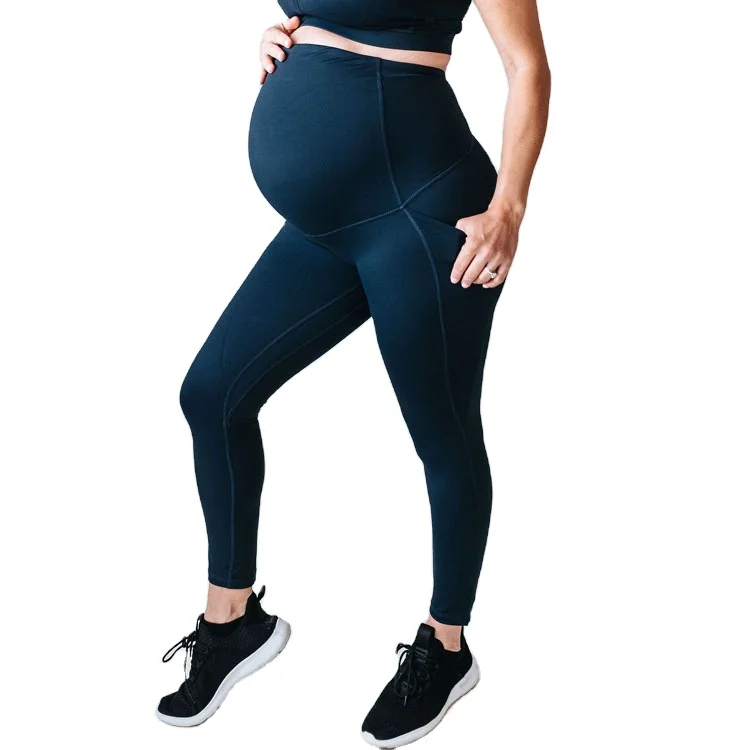 OpeActivewear оптовая продажа Одежда для беременных женщин длинные леггинсы с высокой