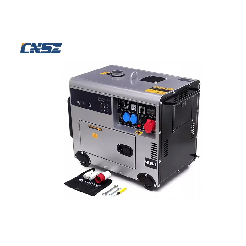 5kw Open Type Diesel Portable Generator with High Quality Alternator