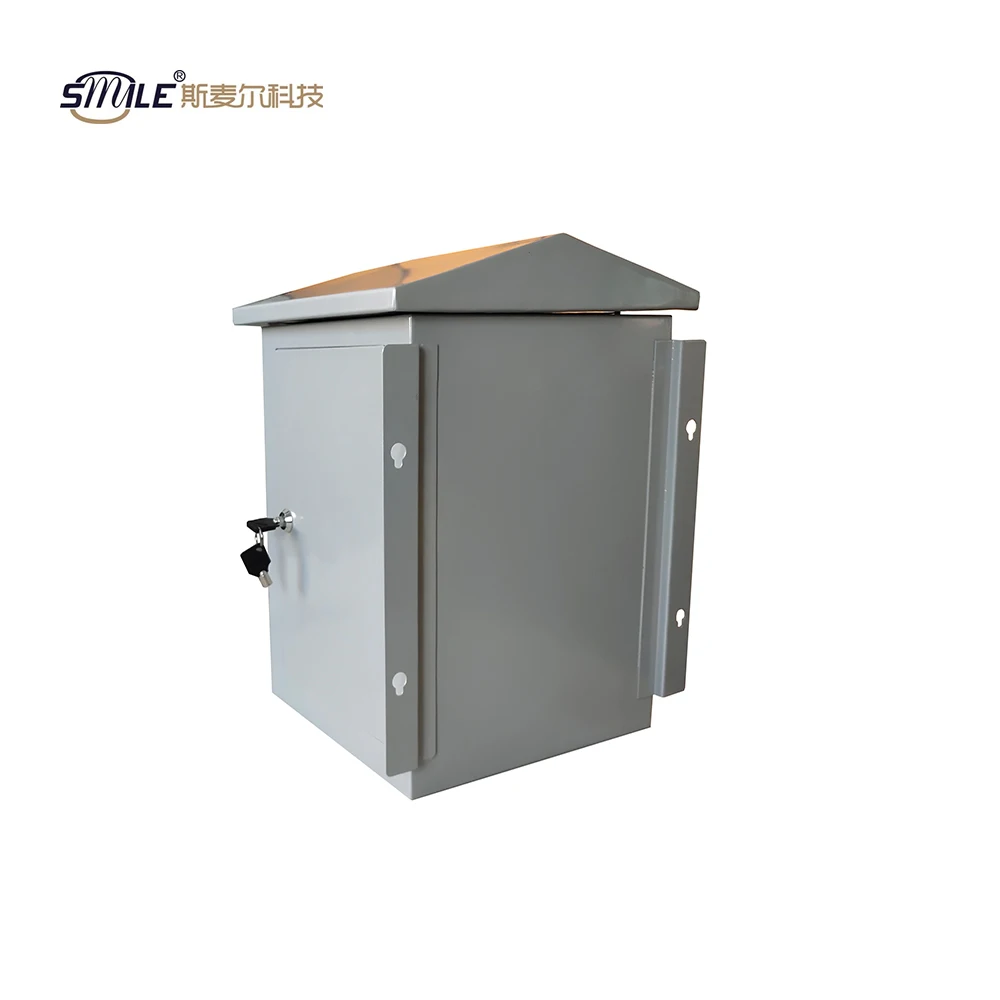 SMILE Custom Metal Case Outdoor Wall Mounted Steel Metal Mailbox