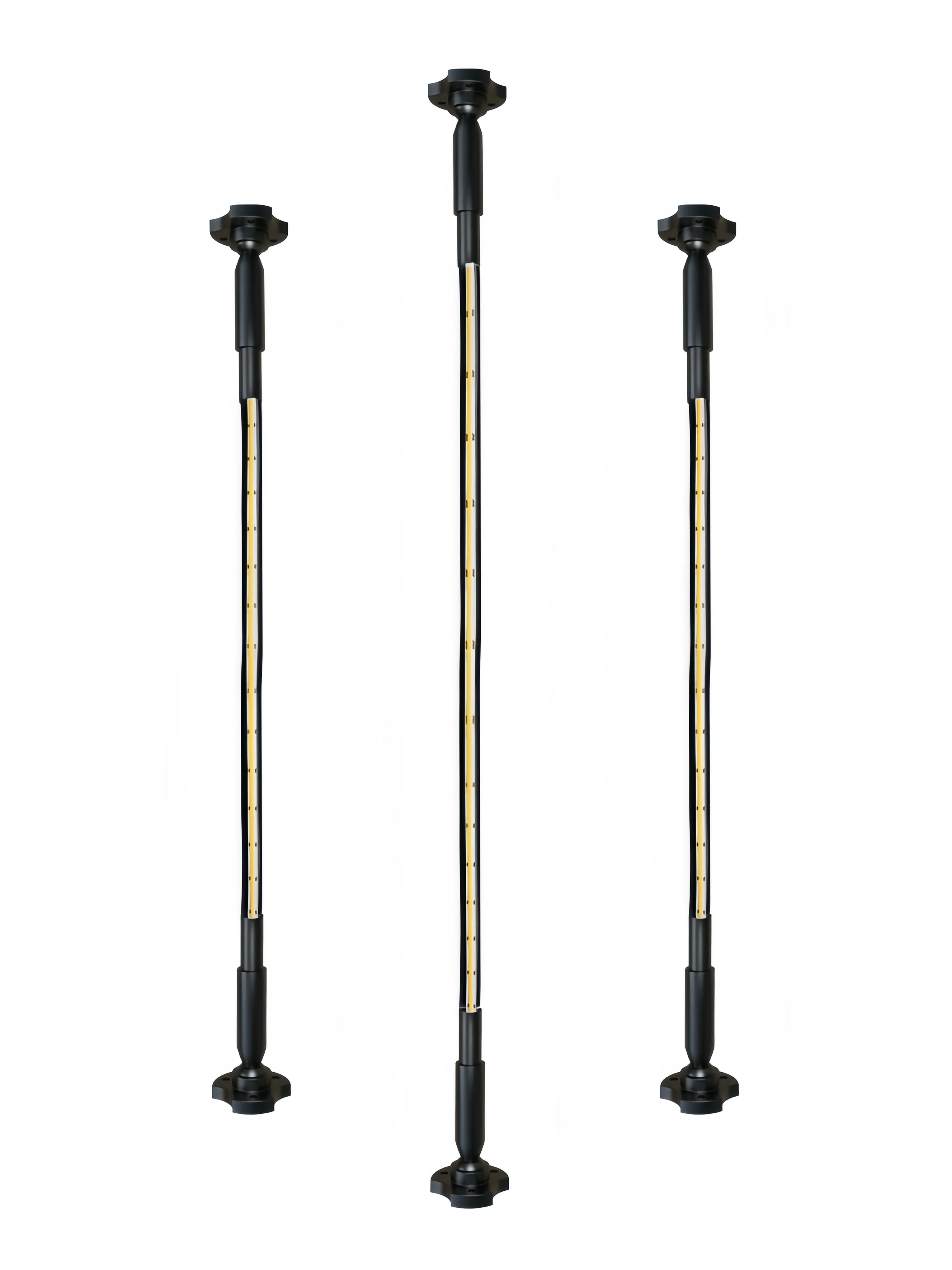 Smart White Skyline LED Lights with Modern Design Remote Control Touch App Voice Sensor Control Modes