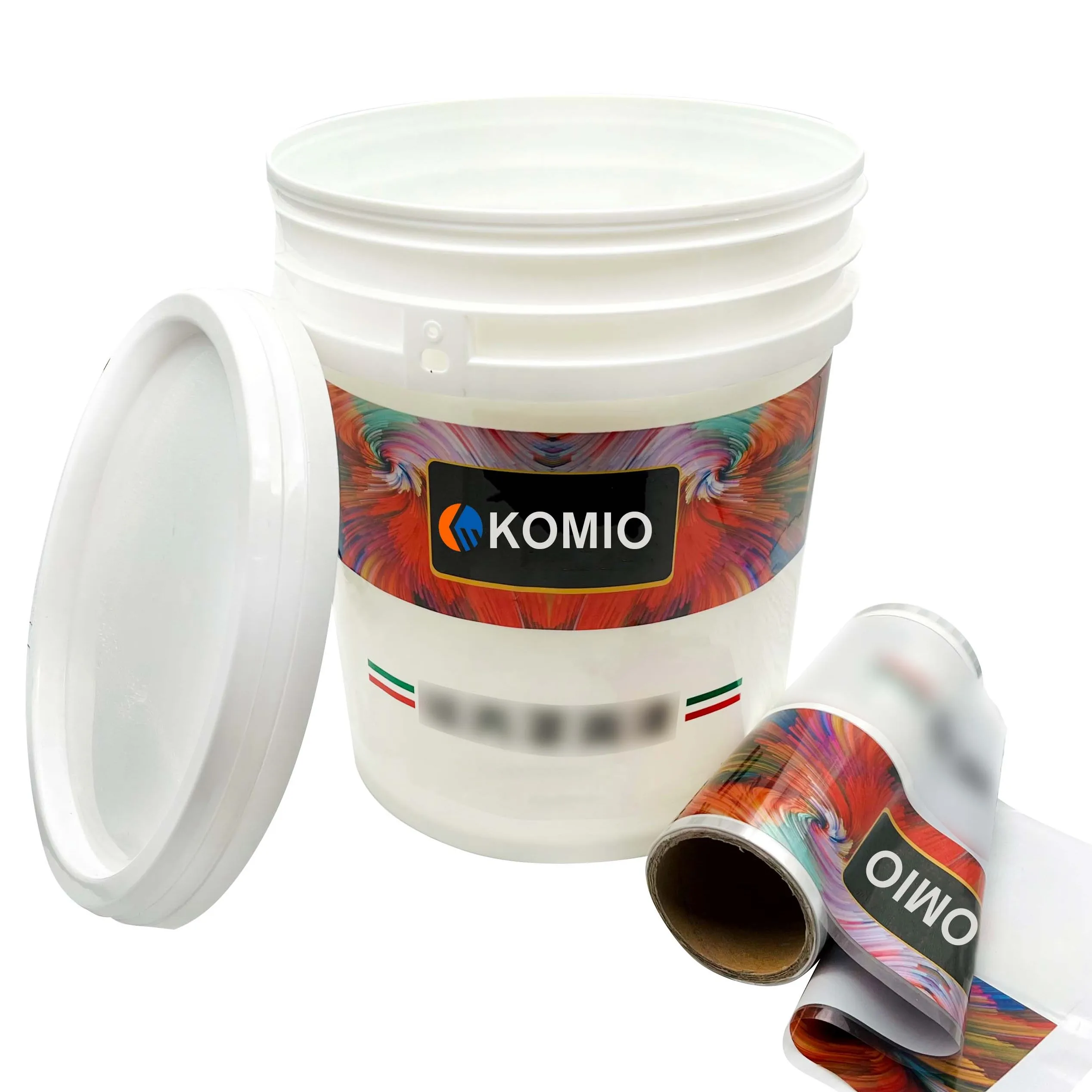 PET material heat transfer film coating container packaging film