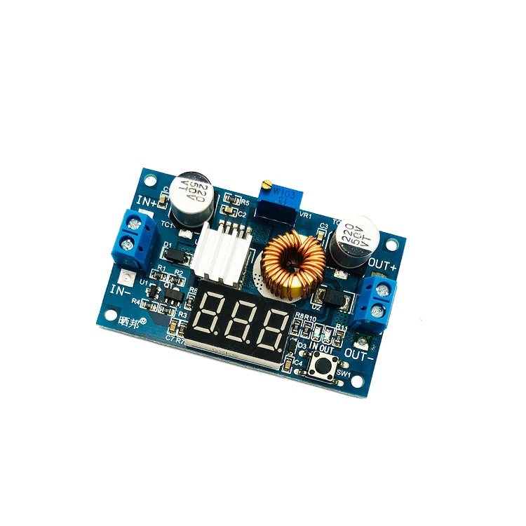 Output 4-38V Input 1.25-36V Big Power 75W XL4015 With Digital Display DC-DC Adjustable Buck Power Module