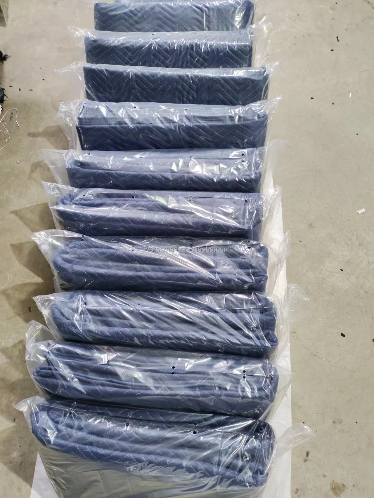 Qingdao factory Non-woven Moving Blanket Furniture Protection Blanket