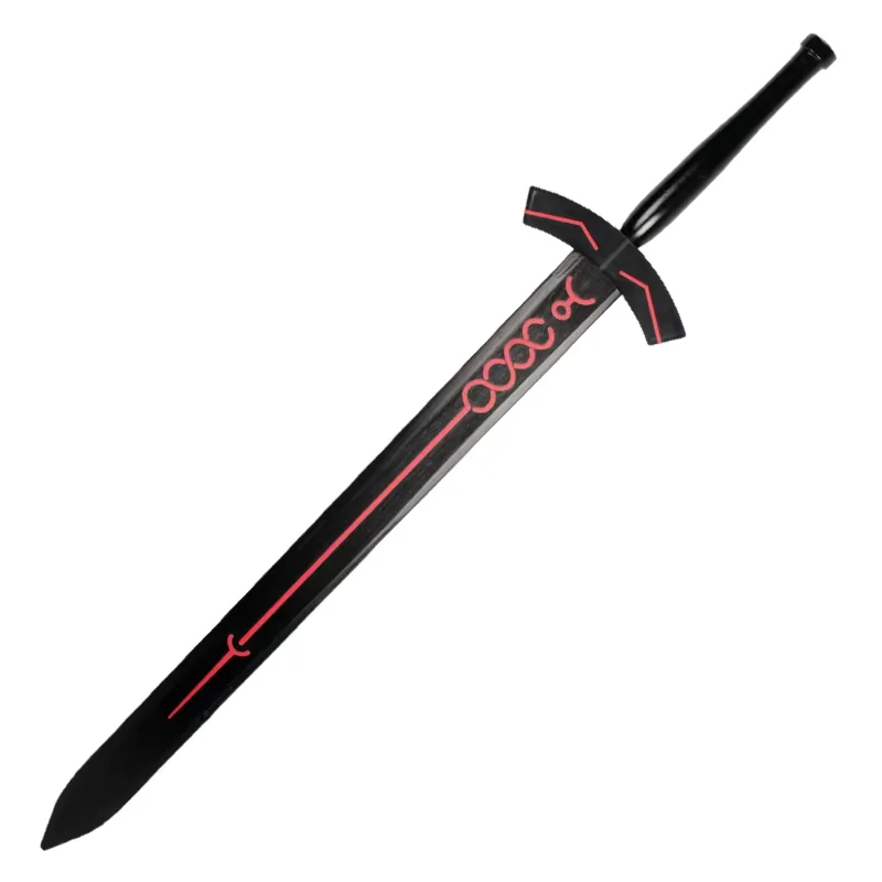 Wholesale 104cm Fate Series Victory Sword Weapon Props Wooden Kidults Role Play Toy Katana Wooden Swords For Cosplay Playing Boy