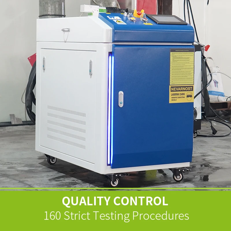 Handheld 2000w Fiber Rust Oil Paint Removal Laser Cleaner Portable Wood Laser Cleaning Machine For Stone