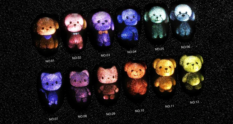 Candy Cat Eye  yidingcheng OEM ODM private label uv gel nail polish  free sample