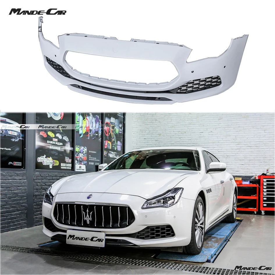 
Upgrade To New Style Front Bumper For Maserati Quattroporte M156 Car Bumper body kits 
