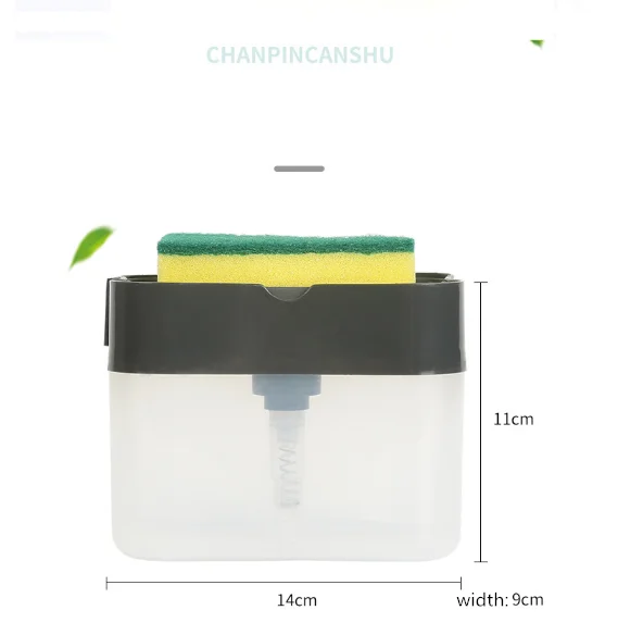 Premium Quality Soap Dispenser - Countertop Dish Soap Dispenser for Kitchen, Sink Dish Washing Soap Dispenser 13 Ounces