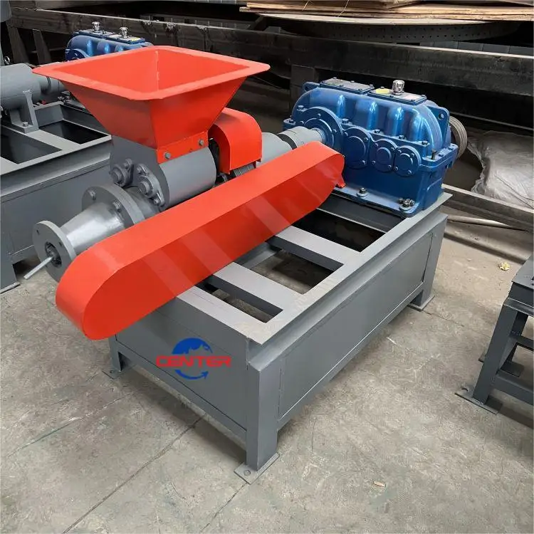 Simple Hydraulic Coke Ball Press Making Machine Mini Charcoal Oval Briquette Coal Rod Extruding Machine From China