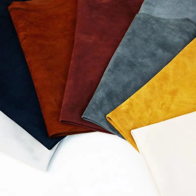 10+experience soft Eco Friendly Synthetic Microfiber Material Suede Leather