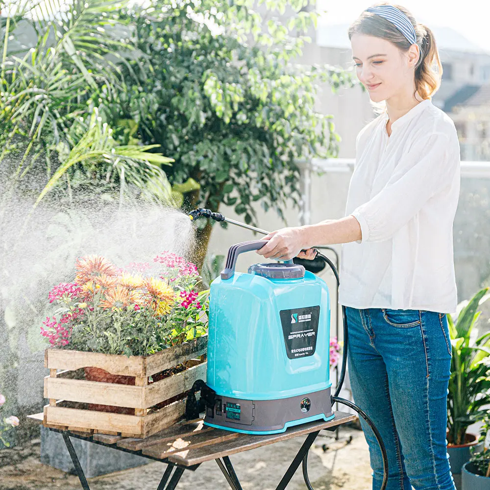 10L Garden Knapsack Battery Sprayer Portable Rechargeable Irrigation Electric Sprayer