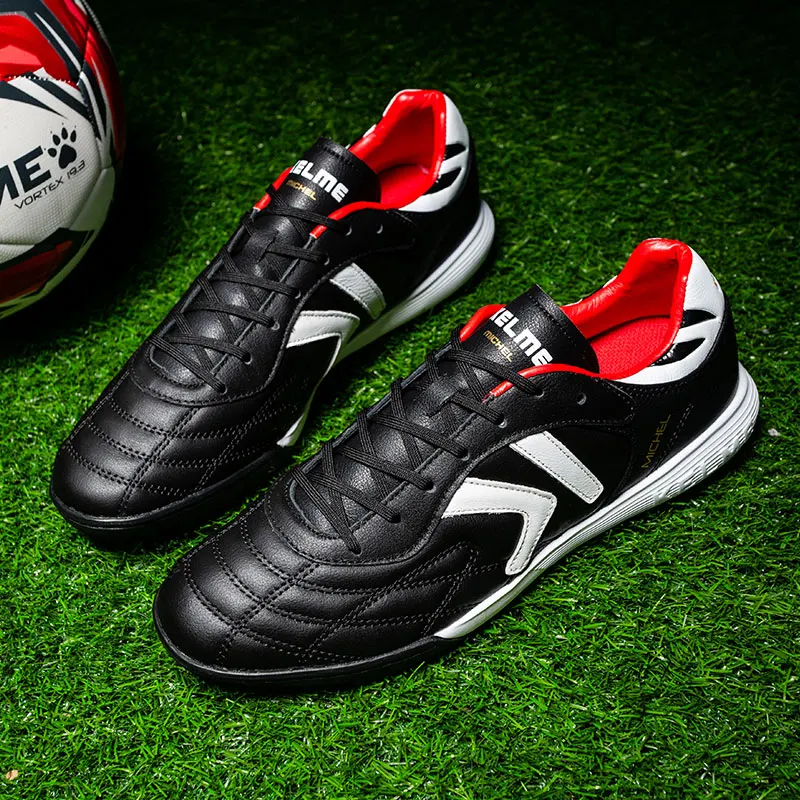 
KELME Football Boots Cleats Soccer Shoes Professional Futsal Original Football Competition Training TF Sneakers 