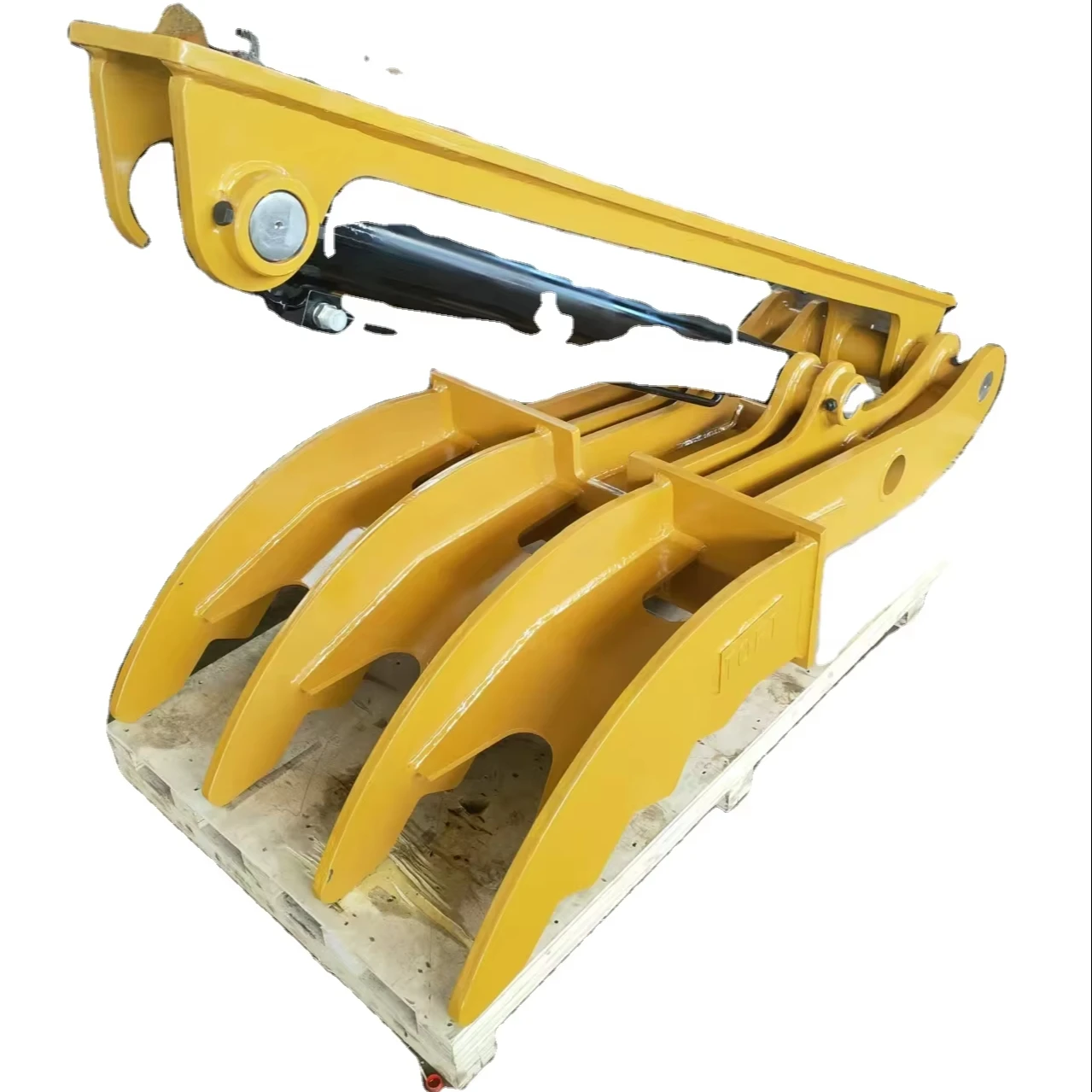 Yantai jiye Mini Hydraulic Thumb Clamp for Excavators Easy to Operate Mechanical Clamp