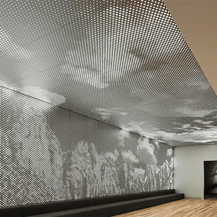 Perforated Aluminum Metal Wall Facade Panel