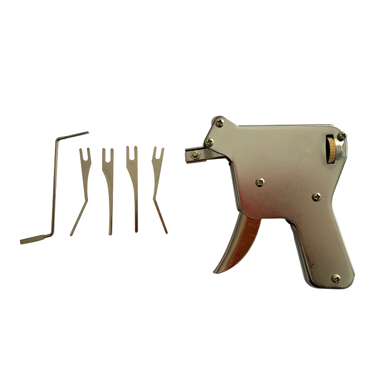Оригинальный ручной замок Klom, пистолет, слесарный инструмент, набор отмычек для дверного замка, Открыватель для дверного замка, инструмент для отмычки, замок с ключом