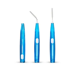 New design High quality flexible wire oral soft brush  interdental brush toothpick