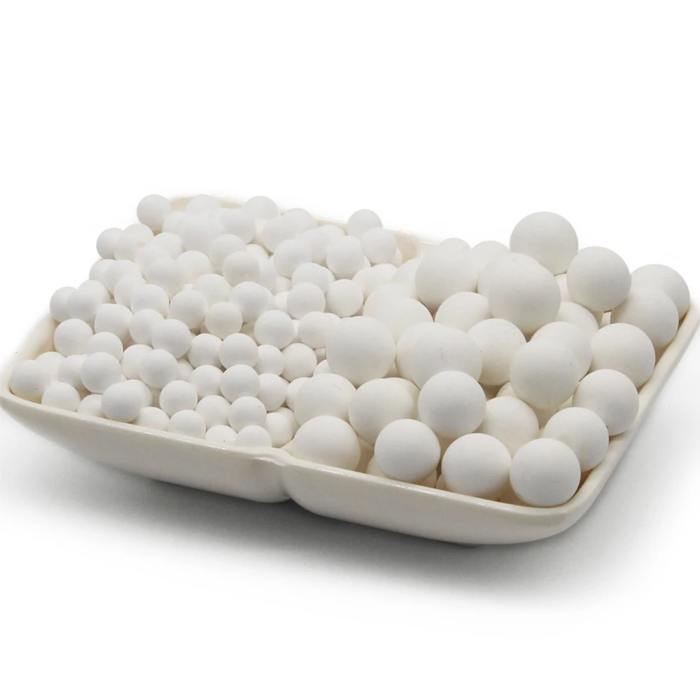Industrial Tower Filling Catalyst Bed Support Media Ceramic Balls Catalyst Bed Support