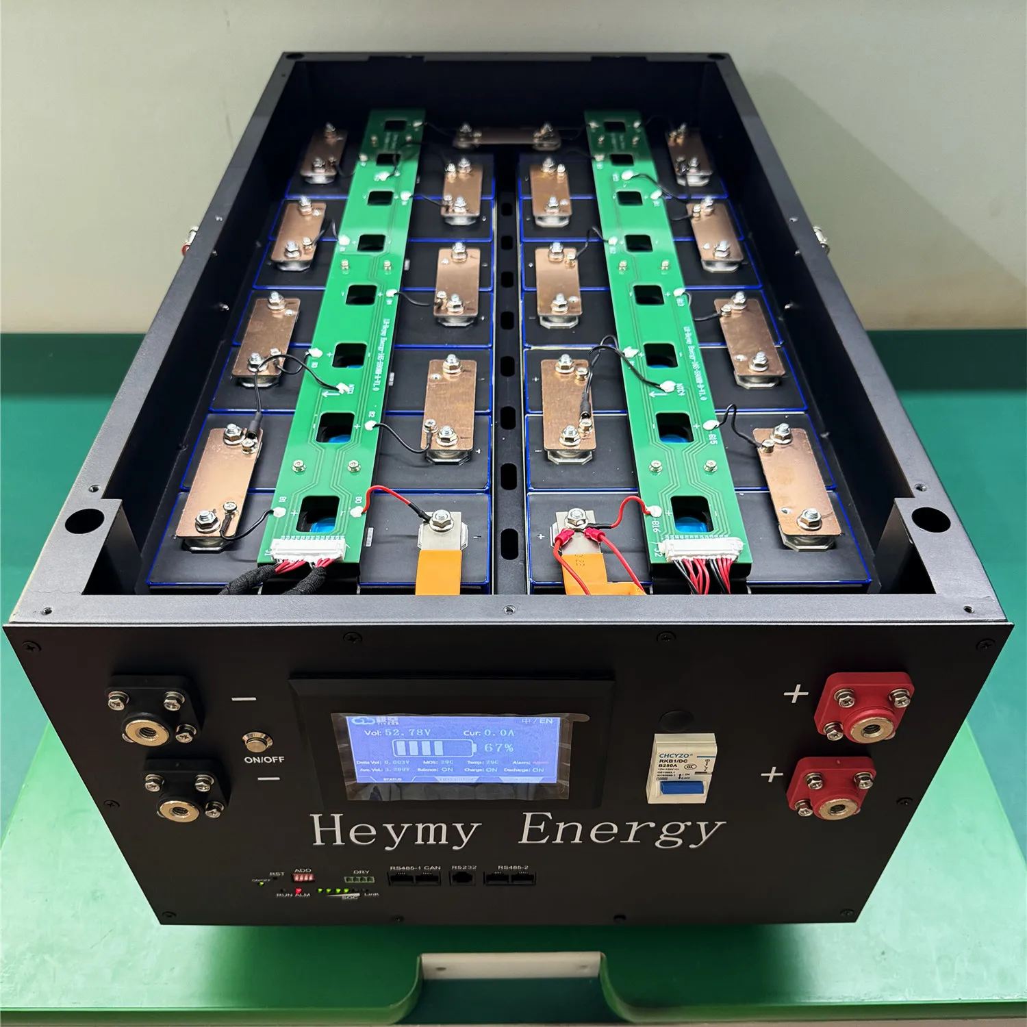 Чехол Heymy 48 В JK 200A BMS с 4 3 дюймовым дисплеем 16S Lifepo4 280Ah
