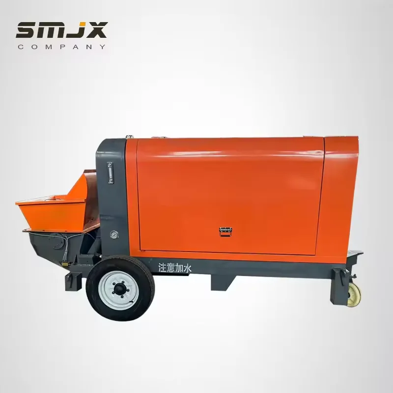 Hot sale truck mounted ground concrete pump machine price